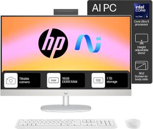 HP HP AiO 27 Core i5 (16 GB DDR5/Windows 11 Home/27 Inch Screen/27-cr1026in)