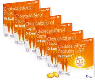 Dr ExcelD Cholecalciferol D3 Capsules