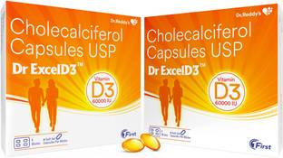 Dr ExcelD Cholecalciferol D3 Capsules