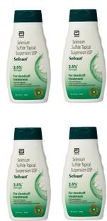 Selsun Suspension Anti Dandruff Shampoo - anti dandruff treatment(pack of 4)120ml Liquid