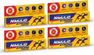 Nimulid Strong Pain Relief (Pack of 4) Gel
