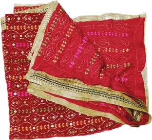 90 Degree Shirdi Saibaba Statue Shawl for Pooja Offering Prayer, 2x1 meter, Rani Velvet Altar Cloth
