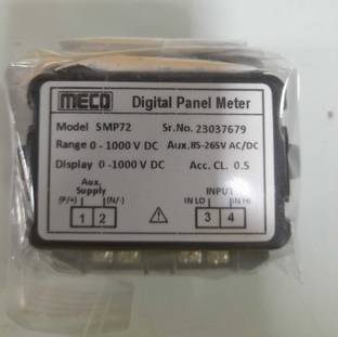 Meco SMP 72 1000 V DC Ammeter