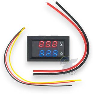 PGSA2Z Dual Digital Voltmeter Ammeter LED Display DC 100V 100A Accurate Measurement Ammeter