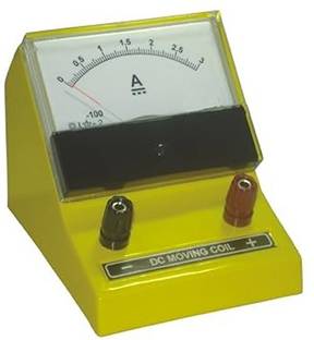 Kambojtraders Lab Analog Ammeter Educational Projection DC Current Meter for School Teaching Ammeter