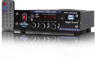 Night Guard USB Fm/Mp3 Multimedia Speaker with Bluetooth & Remote Supports AUX-SD Card FM Radio 80 W AV Power Receiver