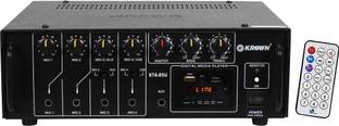 KE Krown KTA-85U PA Amplifier with Bluetooth, USB Player, 4 Mic Input 80 W AV Power Amplifier