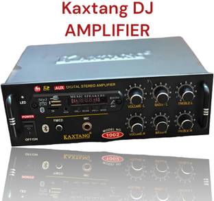 KAXTANG DJ remix 1002BT Full Black Digital Stereo With BT/ USB/ SD-Card /FM /AUX 5000 W AV Power Amplifier