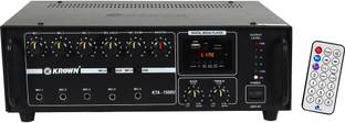 KE Krown KTA-1500U PA Amplifier with Bluetooth, USB Player, 5 Mic Input 150 W AV Power Amplifier