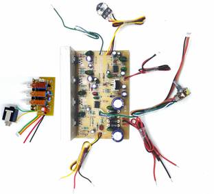 TECH AND TRADE 2050 IC 4.1&2.1 CHANNEL 4IC CONVERTIBLE TOWER SPEAKERS BOARD& MIC DRIVER 200 W AV Control Amplifier