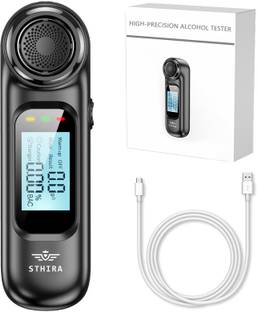 STHIRA Alcohol Tester,Portable Alcohol Testing Machine,LCD Digital Display Breathalyzer Analytical Scale