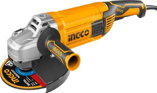 INGCO 2400W Angle Grinder, 8000rpm M14 With Auxiliary Handle, Angle Grinder