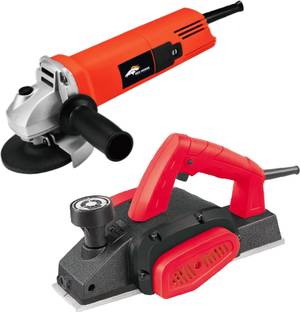 RanPra COMBO OF 4INCH 82MM ELECTRIC PLANER WITH HEAVY DUTY Angle Grinder