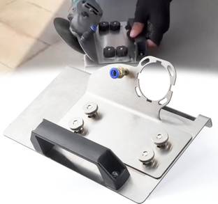 NIKTION Angle Grinder Stand for Tile 45° Chamfer Cutting,45 °Degree Tile Chamfering Tool Angle Grinder
