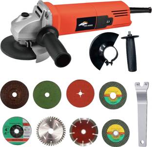 RanPra REDHORSE WITH 8 MULTIUSE BLADES HAVY DUTY PERFORMENCES Angle Grinder