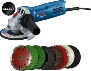 BOSCH GWS 800 with 8 High Quality 4" Wheels For Cutting Grinding Buffing Application Angle Grinder