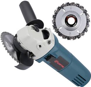 Sceptre 4 Inch Angle Grinder Side Handle with Grinding & Chain Wood Carving Disc Cutter Angle Grinder