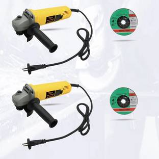 Hillgrove HGCM267M1 Professional High Quality Angle Grinder Machine with Wheel (Packof2) Angle Grinder