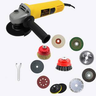 Hillgrove HGCM1355M1 850W 100% Copper Winding Hand Angle Grinder Wall Cutter Grinding Angle Grinder