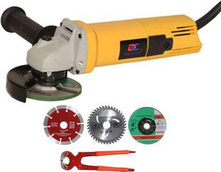 Digital Craft Angle Grinder Machine DC-AG801,3 IN 1 Cutting Wheel,8' Pincer Plier Angle Grinder