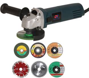Digital Craft Angle Grinder Machine DC-AG6100,3 IN 1 Cutting Wheel,3 IN 1 Grinding Wheel Angle Grinder