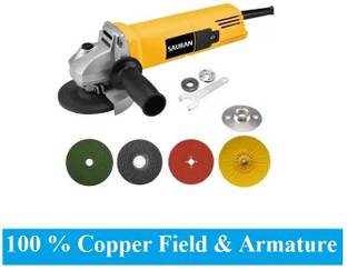 Sauran 801 ANGLE GRINDER WITH CUTTING & FIBER DISC HEAVY DUTY 900 W Angle Grinder Angle Grinder