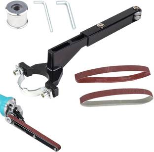 uptodateprouducts Angle Grinder Belt Sander Attachment for 100MM/125MM Grinding Disk Angle Angle Grinder
