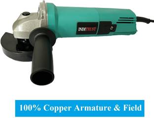 Inditrust 950W Green Electric Angle Grinder Machine with 100% copper winding Angle Grinder