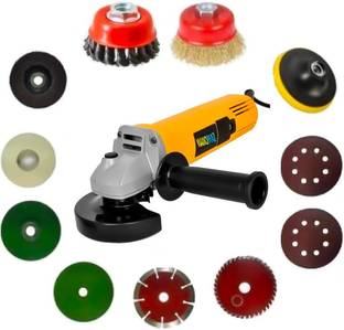 Mamodiaz Multi Use Powerful Grinder With Multi Usable Combo Angle Grinder (100 mm) Angle Grinder