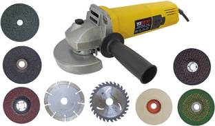Inditrust 900W angle grinder with 8 quality wheels for cutting grinding buffing polishing Angle Grinder