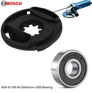 HOXIUL Bosch Gws600 Spare Parts Air Deflecter Guard And 608 Bearing (Pack Of 2) 6-100 Angle Grinder
