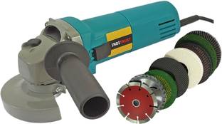 Inditrust Angle Grinder Machine with 8pc Multi type wheel set Angle Grinder