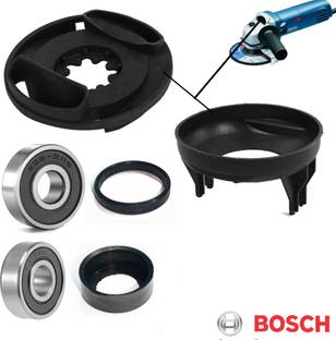 HOXIUL BOSCH GWS600 Corded Electric Angle Grinder Spares Parts (Pack Of 6) Ag4 6-100 Angle Grinder