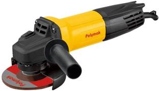 Polymak PMAG4-850B AG4 - 800w Back Switch, 100mm wheel dia, 11000 rpm, 1.8 Kgs Angle Grinder