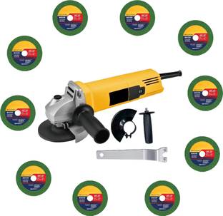 RanPra 4INCH CUTTER MACHINE WITH 10pcs METAL CUTTING BLADE Angle Grinder