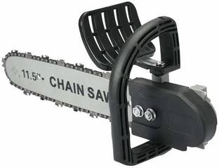 Easy Bull PROFESSIONAL Tools and Hardware 11.5 Inch/11.5" CHAIN SAW ATTACHMENT FOR ANGLE GRINDER Corded Chainsaw (Without Battery ONLY CHAIN SAW ADAPTER ANGEL GRINDER NOT INCLUDED ) Corded Chainsaw (Without Battery) Angle Grinder