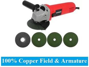 Sauran HEAVY DUTY ANGLE GRINDER WITH 4 DISC (900 W) Angle Grinder