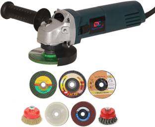 Digital Craft Angle Grinder Machine DC-AG6100,3 IN 1 Grinding Wheel,4 IN 1 Polishing Wheel Angle Grinder