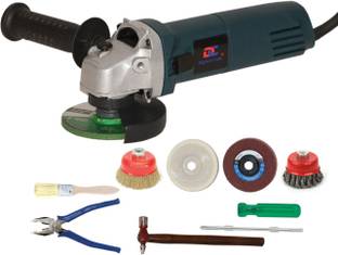 Digital Craft Angle Grinder Machine DC-AG6100,4 IN 1 Polishing Wheel,4 Utility Tools Angle Grinder