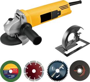 RanPra 4INCH ANGLE GRINDER WITH SIMPLE GRINDER STAND ATTACHMENT WITH 4 BLADE Angle Grinder