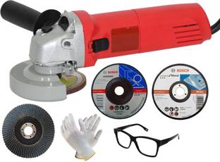 Digital Craft Portable Electric Angle Grinder With Side Handle Metal Cutting Machine Drill Engraver Rotary Power Tools Angle Grinder
