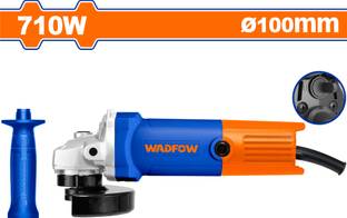 Wadfow 710W Angle Grinder, M10, 4" Disc, 12000 RPM, Angle Grinder