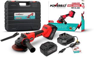 POWERBIILT M CORDLESS BRUSHLESS ANGLE GRINDER 21V LI-ION BATTERY & CHARGER Angle Grinder