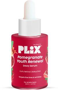 The Plant Fix Plix Pomegranate 0.6% Retinol & 0.2% Bakuchi Oil Face Serum