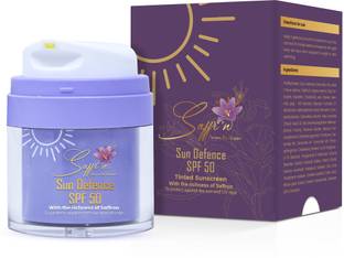 SAFFR'N Sun Defence SPF 50 Sunscreen with Saffron extract