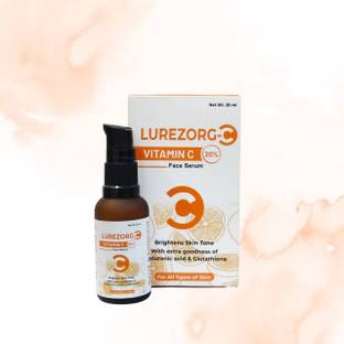 LUREZORG vitamin c serum with glutathione for skin lightening