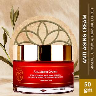 Omeo Anti-Aging Skin Care Cream-50g with Vitamin-E, Ginseng, Ginkgo & Turmeric