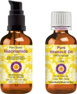 deve herbes Plant Based Niacinamide Face Serum with Avocado, Peanut Extract