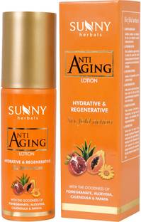 Sunny Herbals ANTI AGING LOTION (With Pomegranate, Aloevera, Calendula )