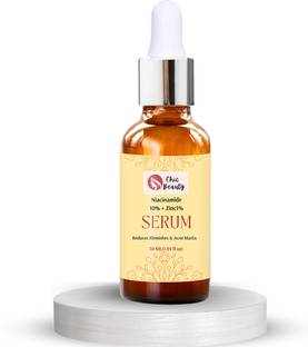 Chic Beauty Niacinamide 10% + Zinc 1% Serum | Reduces Blemishes (Pigmentation) & Acne Marks